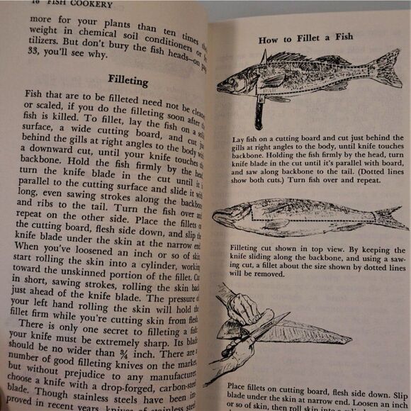 Fish Cookery 60 Delicious Recipes for Freshwater Gamefish 1985 Mel Marshall PB - Picture 6 of 10